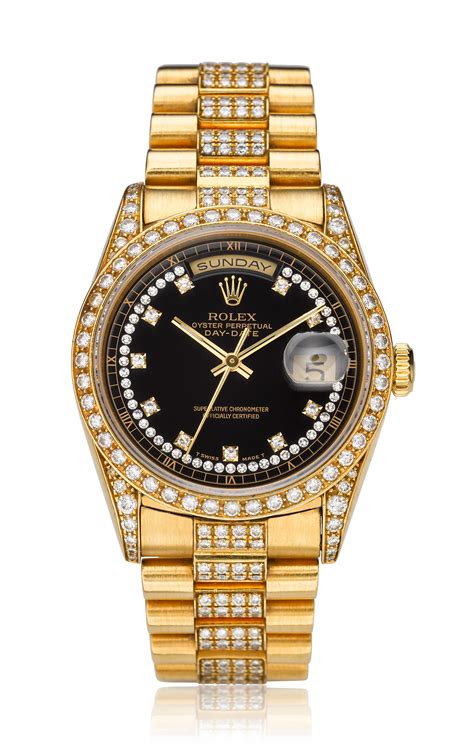 rolex 18k gold watch price in india|Rolex day date 228238.